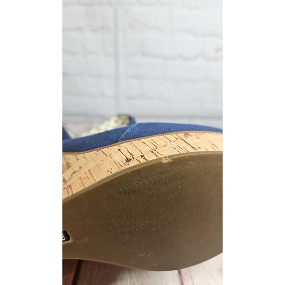 Sperry Open-Toe Cork Wedge Slingback Sandals Women's Size 8.5 - Picture 9 of 9